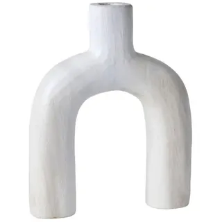 Holzvase Matisse 28,5/35,5 cm , Holz , 36 cm , Dekoration, Vasen, Keramikvasen