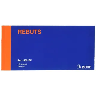 DOHE 50016C – Scheckheft Lotterie Drittel quer einfach