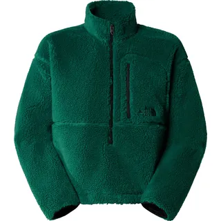 The North Face NF0A88ZCS9W1 W Extreme Pile Pullover 2 Sweatshirt Damen Evergreen/TNF Black Größe S