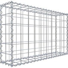 Bild Gabione 100 cm x 60 cm x 20 cm (L x H x T), Maschenweite 10 cm x 10 cm,