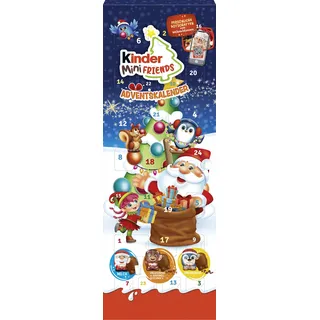 kinder Mini Friends Adventskalender 2025 – Adventskalender mit leckeren Schokoladen-Spezialitäten – 1 Kalender à 164g