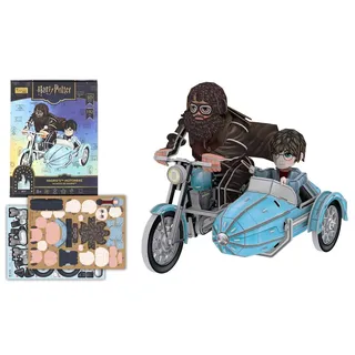 EXPLORA - Hagrids Motorrad - Offizielle Harry Potter Lizenz - 3D Puzzles - 540313-192 Teile - Kein Kleber oder Schere - Baukasten - Geschenk - Modell - Ab 8 Jahren