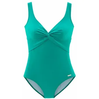 LASCANA LASCANA, Badeanzug mit Shaping-Einsatz vorn, eingearbeitete Softcups, mit Raffungen,