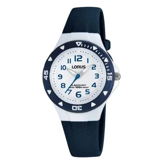Lorus RRX43CX9 28mm Edelstahlgehäuse Blau Urethanband