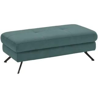 Beldomo System Hocker , Türkis , Textil , rechteckig , 130x47x65 cm , Stoffauswahl , Wohnzimmer, Sessel, Hocker, Sitzhocker