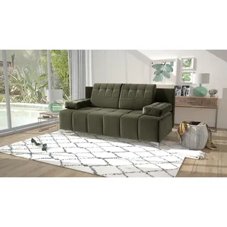 exxpo - sofa fashion Schlafcouch 3-Sitzer grau
