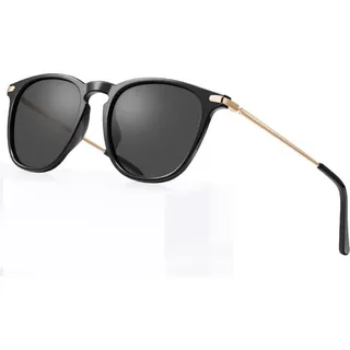 Polarisierte Damen Sonnenbrille Blaulichtfilter UV 400 Schutz, Acetat-Rahmen