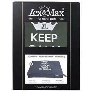 Lex max Funda Boxbed Keep Calm Verde Oscuro 90x65