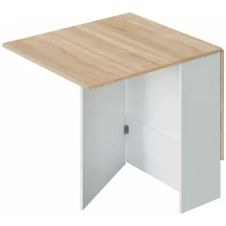 CaliCosy Klapptisch 77 x 78 x 31 cm weiß