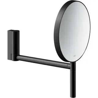 Keuco Kosmetikspiegel Plan d= 193mm, unbeleuchtet, schwarz