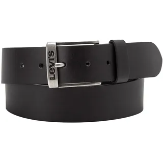 Levi's Herren NEW DUNCAN Gürtel, Schwarz (Black), 95