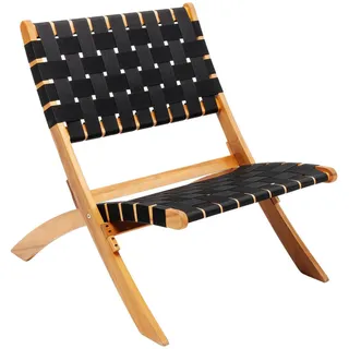 Kare Design Klappsessel Ipanema 78 x 60 x 72,5 cm schwarz