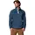 Half Snap Ii Fleece-Überzug Blau M