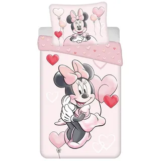 Disney Minnie Balloon Rosa 140 x 200 cm + 70 x 90 cm