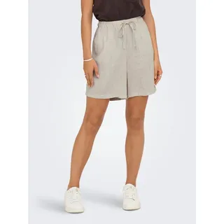 Only Onlsiesta Mw Pull-Up Lin Bl Shorts Gelb XS