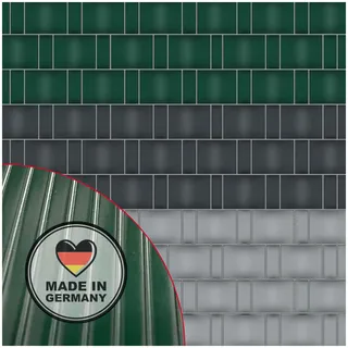 Noor Sichtschutzstreifen PP Pro Extrastark 0,19 m x 2,55 m Grün