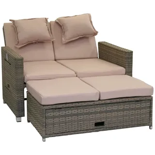 Greemotion Bahia Twin Loungesofa grau/sand