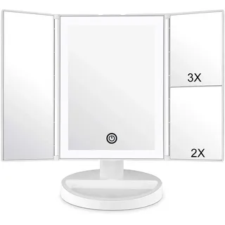 WEILY Kosmetikspiegel mit LED-Beleuchtung