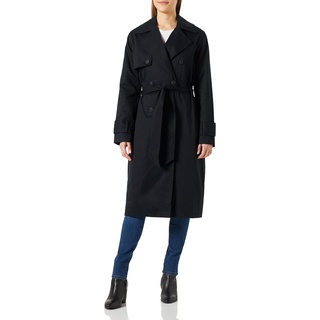 Tamaris Damen Trenchcoat ARNI Schwarz 38