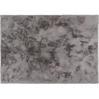SCHÖNER WOHNEN-Kollektion Fellteppich "Tender" rechteckig 26 mm Höhe besonders weich durch Microfaser, Kunstfell, waschbar, Wohnzimmer, grau