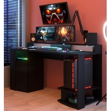 Bild von Gaming Gaming Desk inkl. LED Beleuchtung