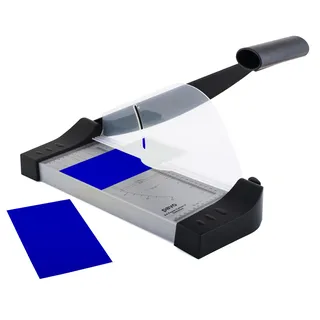 Pavo Premium Hebel-Schneidemaschine für DIN A4 bis 12 Blatt, Schnittlänge 320 mm