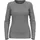 Langarmshirt Grau/Silber S