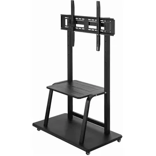 Gembird TVS-100F-01 Bildschirmhalterung 105 cm Schwarz Metall/Stahl