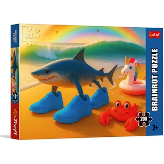 Trefl Brainrot, Tralalero tralala – 200-teiliges Puzzle