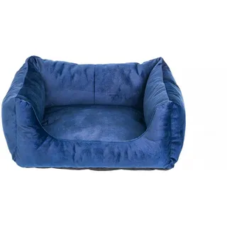 FERA Glamour Schlafsofa rechteckig blau XL 75x85x29 cm