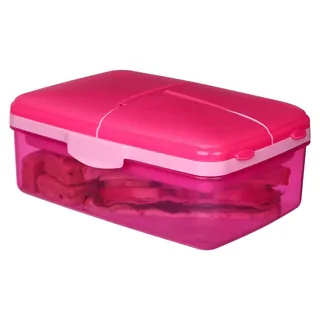 Sistema Lunchbox/Brotdose Quaddie 1,5l Trinkflasche 23x16,2x9,6cm, Brotdose, Gemischte Farben, Einfarbig, Rechteckig, Neuseeland, 1,5 l - Bunt