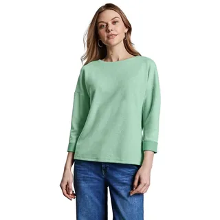 Damen Shirt im Melange-Look