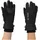 Kinder Fingerhandschuhe Schwarz 6