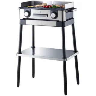 WMF Elektro-Standgrill »LONO Master-Grill«, 2400 W, mit passendem Standfuß, grau