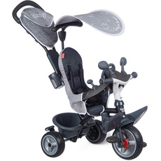 Bild - Baby Driver Plus Grau - 3-in-1 Kinderdreirad, mitwachsendes Multifunktionsfahrzeug mit premium Ausstattung, für Kinder ab 10 Monaten, 741502