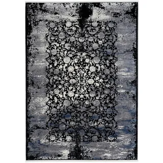 Musterring Teppich , grau , Viskose,Synthetische Fasern , Maße (cm): B: 240 H: 0,9