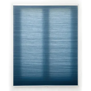 Blindecor Plissee, Wabenmuster, erhältlich in vielen Farben und Größen 95 x 230 cm blau