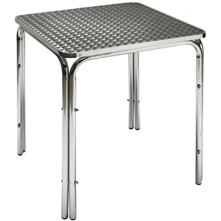 DEMA Twin 800 Gartentisch 80 x 80 x 70 cm silber