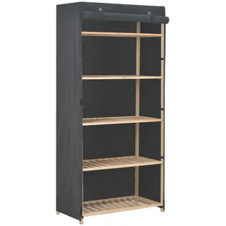 vidaXL Kleiderschrank Modell 1 79 x 170 x 40 cm Grau