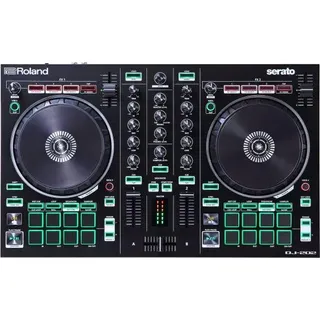 Roland DJ-202 USB-DJ-Controller mit Kopfhörer