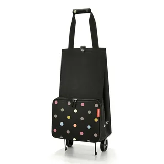 Reisenthel Foldabletrolley Dots schwarz 0,29 x 0,66 m