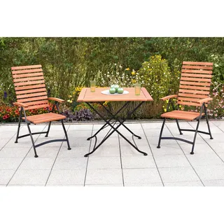 Merxx Klappsessel Schlossgarten 55 x 107 x 110 cm braun