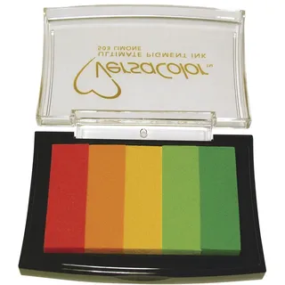 Rayher Stempelkissen 4,7x7,5 cm Gold/Orange 1 St.