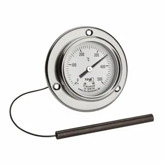 TFA Grillthermometer Edelstahl grau