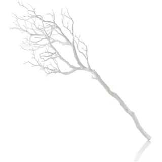 MY HOME Winterliche Kunstpflanze »Weihnachtsdeko« Deko-Ast, weiß