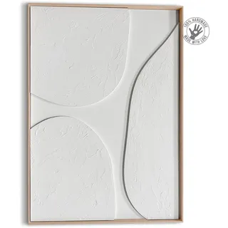 Reinders! Bild »Connected« mit 3D-Textur, weiß