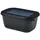 Frischhaltedose rechteckig schwarz 0,75 l