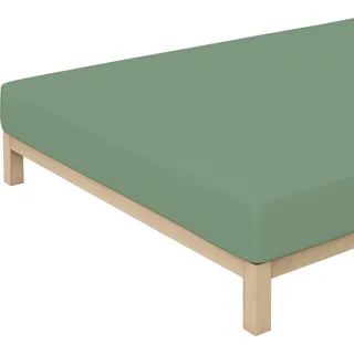 Premium Baumwolle 180 x 200 - 200 x 220 cm green mid
