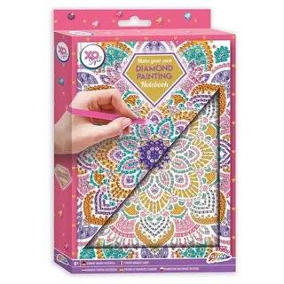 Grafix Make your own Diamond Painting Notebook Blue (Assorted)