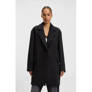 BOSS ORANGE Kurzmantel »Calesara Premium Damenmode« in gerader Passform, Woll-Anteil